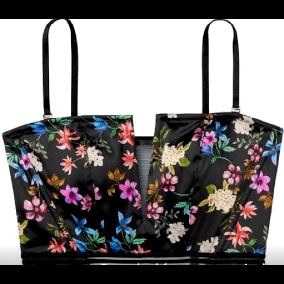 Victoria's Secret Other - Victoria's Secret Floral Bustier -L